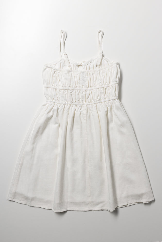 Strappy Linen Blend Dress (2)