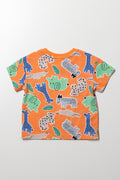 Short Sleeve T-Shirt Orange (2)