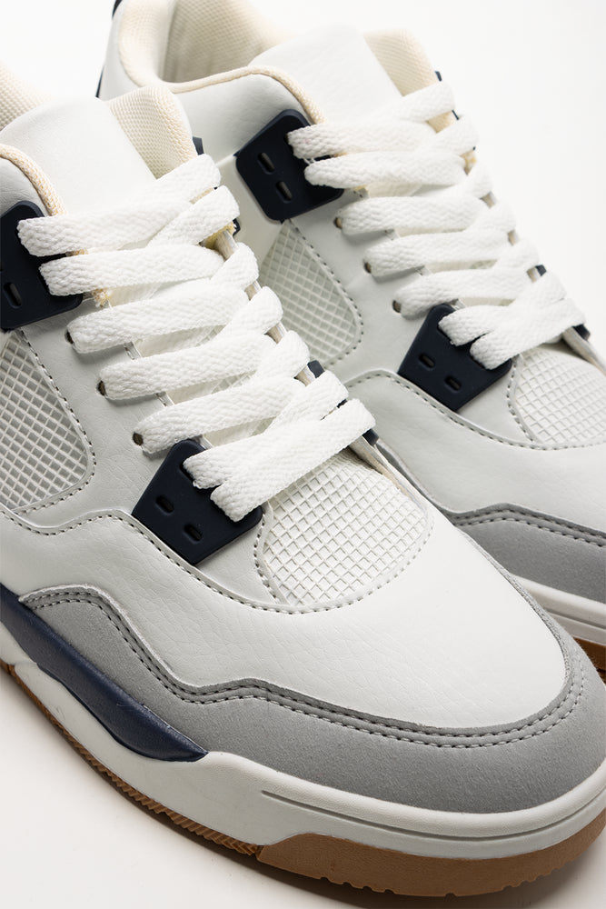 High Top Sneakers White (2)