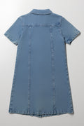 Lilo And Stitch Utility Denim Dress Blue (2)
