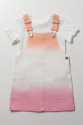 Ombre Pinafore Set