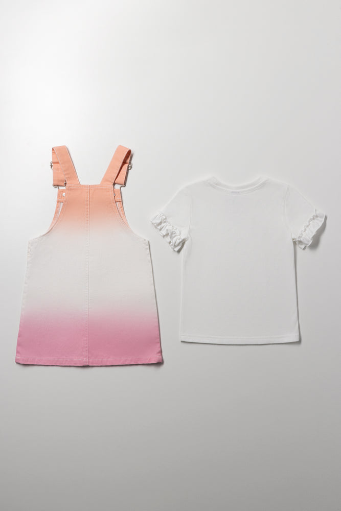 Ombre Pinafore Set (3)