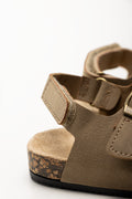 Double Band Sandals Brown (3)