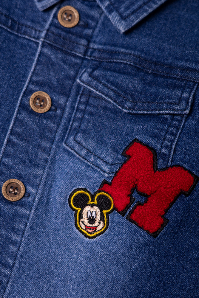 Mickey Mouse Denim Jacket Blue (1)