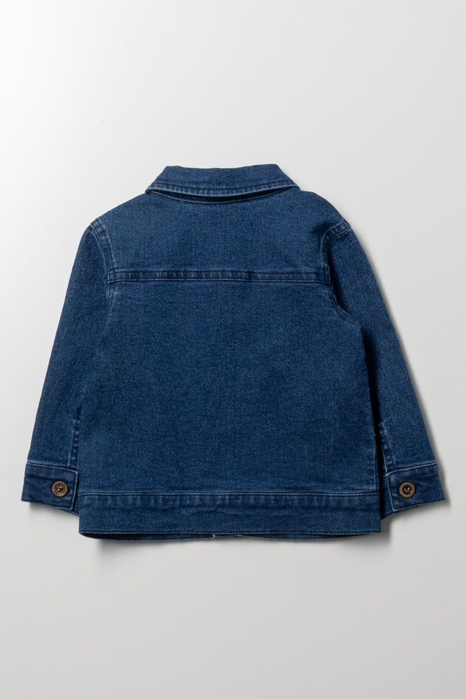 Mickey Mouse Denim Jacket Blue (3)