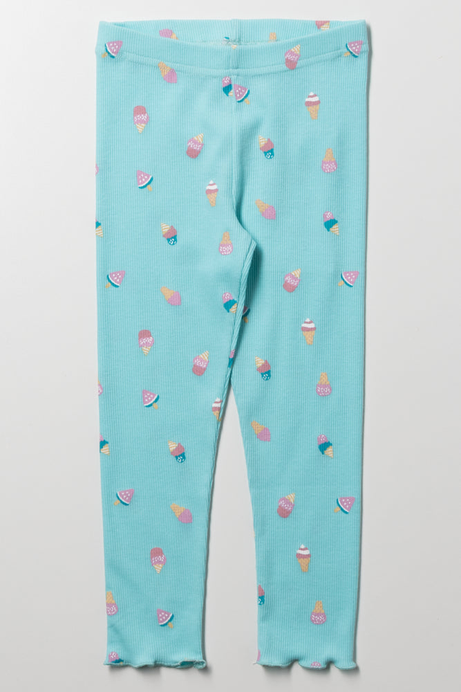 Leggings Blue