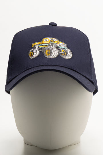Monster Truck Peak Cap Navy