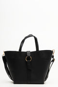 Mini Tote Handbag Black