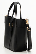 Mini Tote Handbag Black (1)