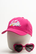 Barbie Peak Cap And Sunglasses Set Pink