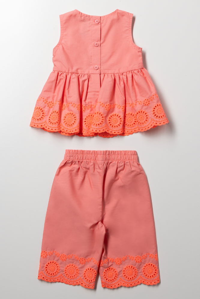 Embroidered Set Pink (2)