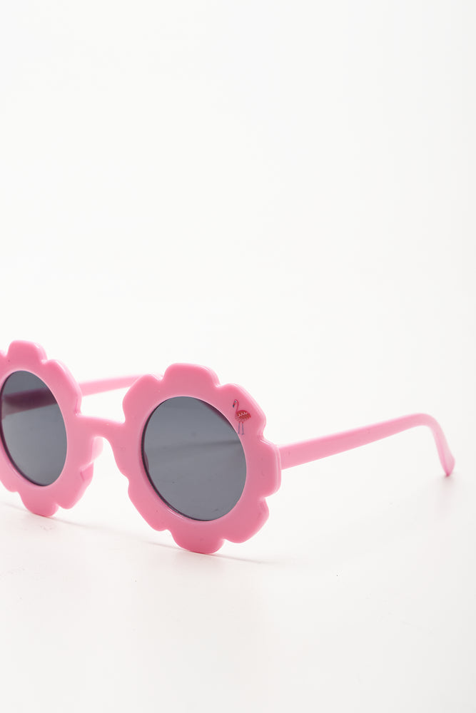 Bucket Hat And Sunglasses Set Pink (2)
