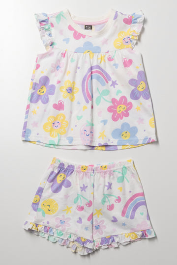 Shorts Pyjama Set Multi