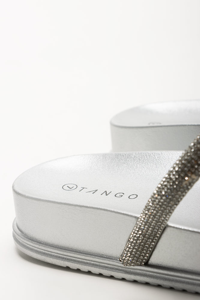 Diamante Sandals Silver (3)