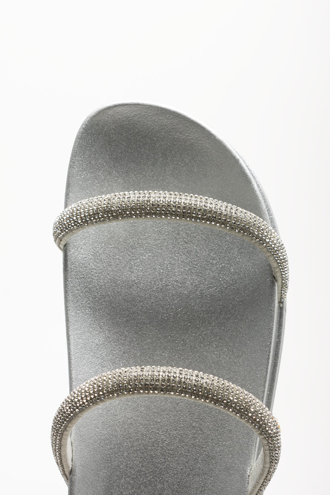 Diamante Sandals Silver (4)