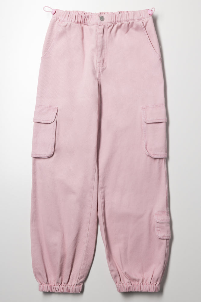 Utility Cargo Pants Dusty Pink