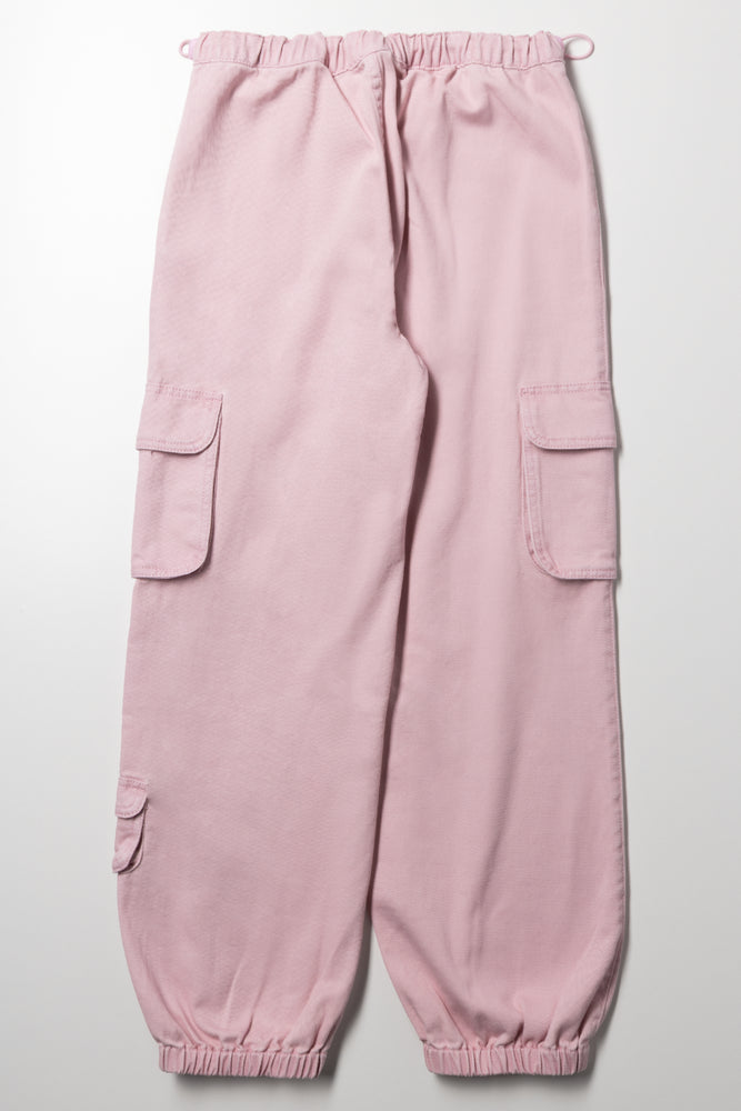 Utility Cargo Pants Dusty Pink (2)