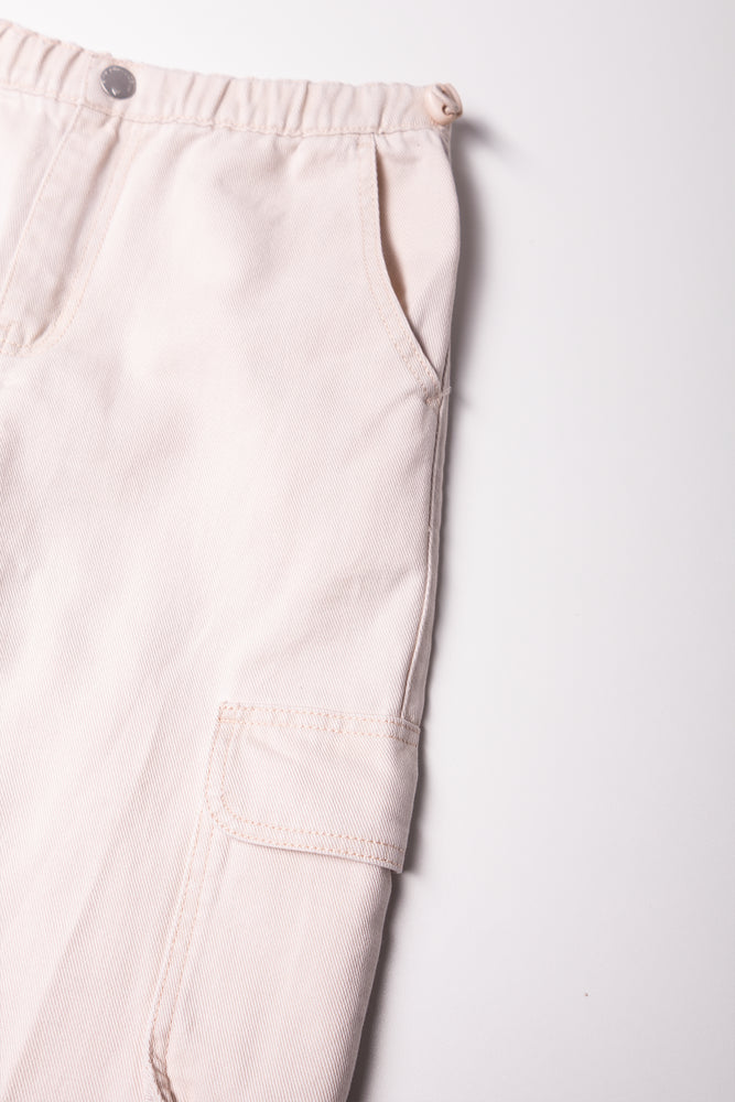 Utility Cargo Pants Natural (1)