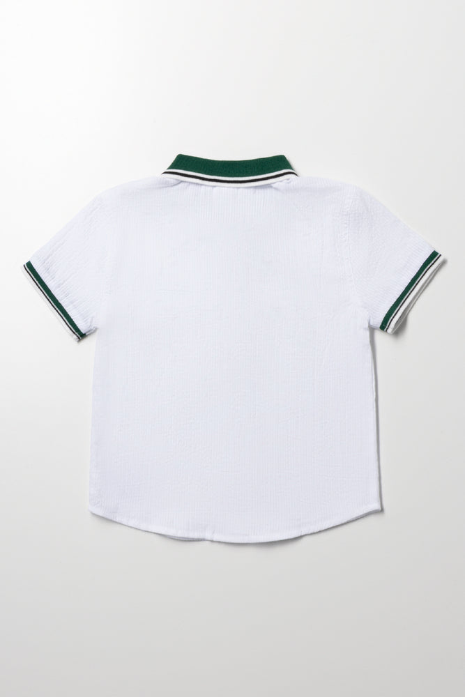 Short Sleeve Shirt White (3)