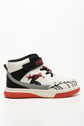 Spider-Man High Top Sneakers Black And White (1)