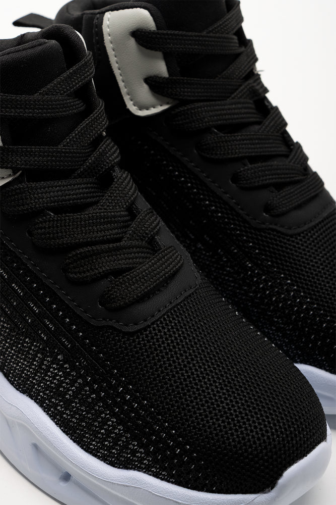 High Top Sneakers Black (2)