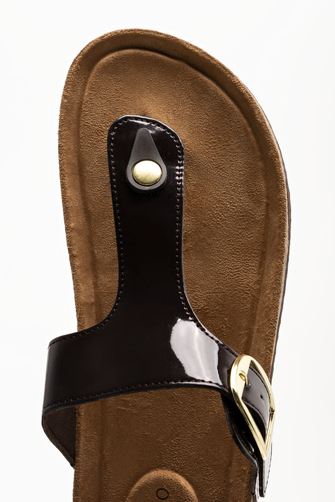 T-Bar Sandals Brown (4)