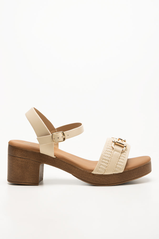 Platform Sandals Natural (1)