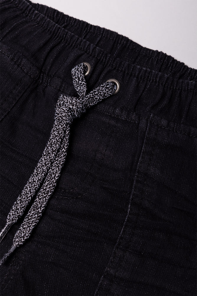 Denim Shorts Black (1)