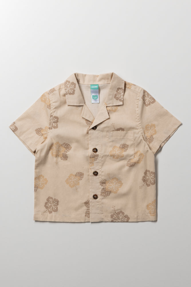 Short Sleeve Shirt Natural