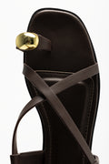 Toe Post Sandals Brown (4)