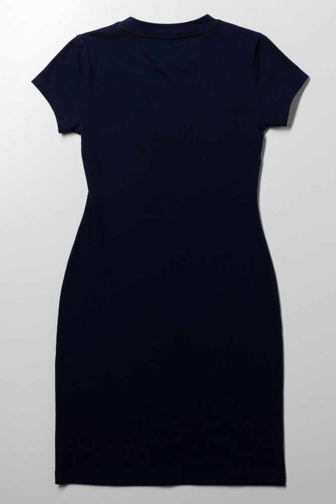 Bodycon Dress Navy (2)