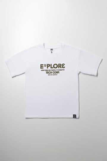 Boxy Short Sleeve T-Shirt White