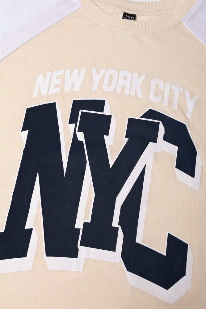 Oversized T-Shirt Natural (1)