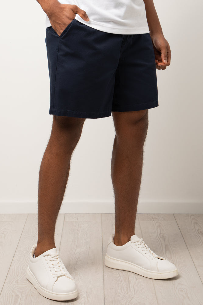 Pull On Shorts Navy (1)