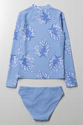 Two Piece Swimsuit Blue (3)