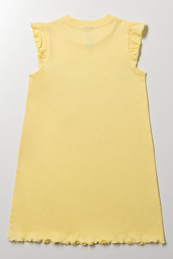 Bunny Sleepshirt Yellow (2)