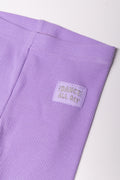 Rib Leggings Purple (1)