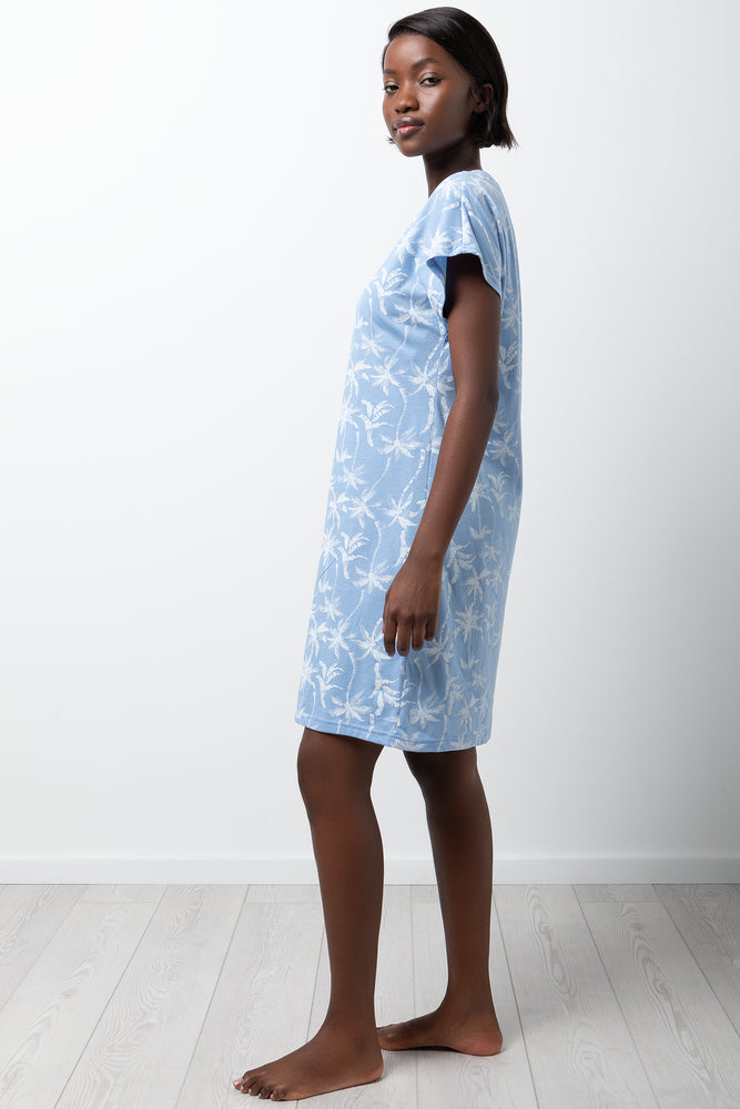 2 Pack Sleepshirts Navy And Blue (4)