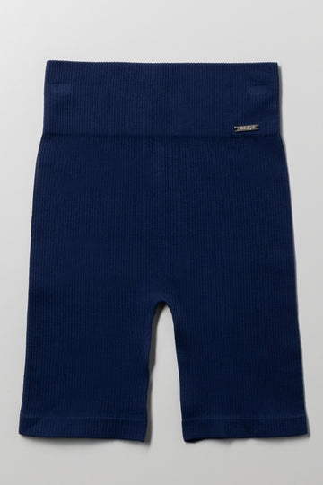 Seamless Cycle Shorts Navy