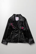 Barbie Biker Jacket Black