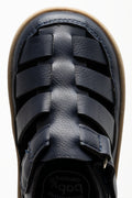Caged Hybrid Sandals Navy (4)