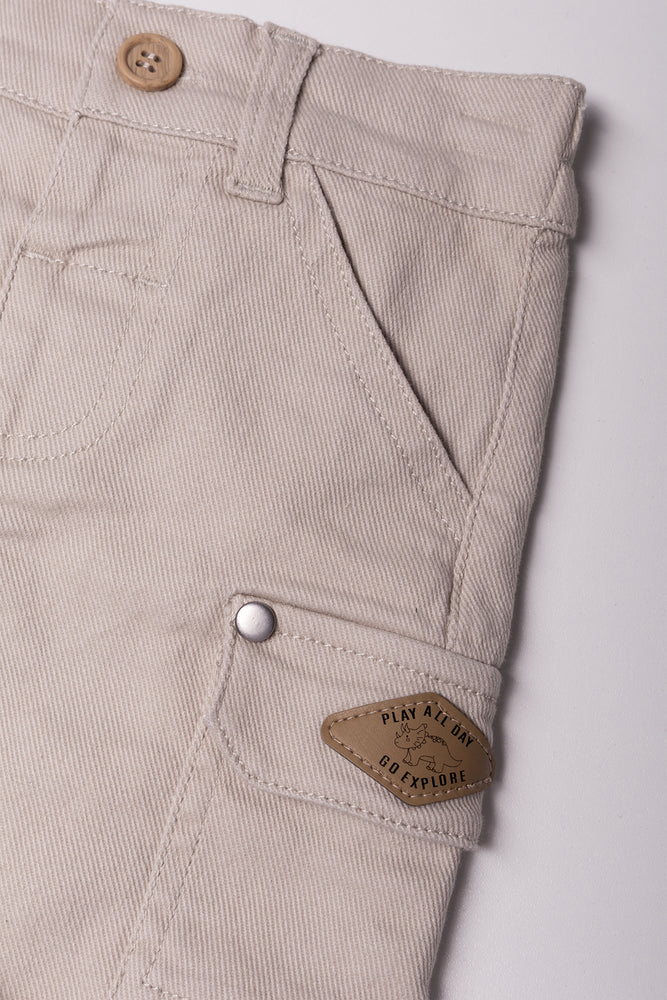 Cargo Shorts Natural (1)