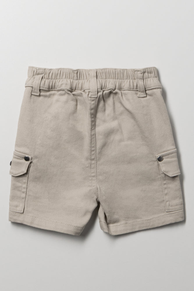 Cargo Shorts Natural (2)