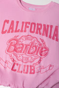 Barbie Elasticated Hem Top Pink (1)
