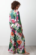 Relaxed Floral Satin Pants Multi (2)