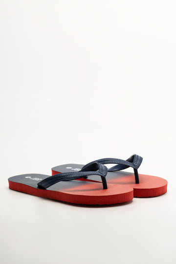 Ombre Flip Flops Red