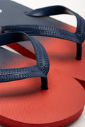 Ombre Flip Flops Red (2)