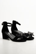 Block Heel Sandals Black