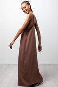 Maxi Dress Brown (1)