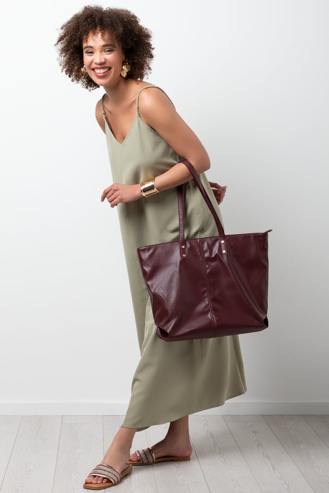 Maxi A-Line Dress Sage